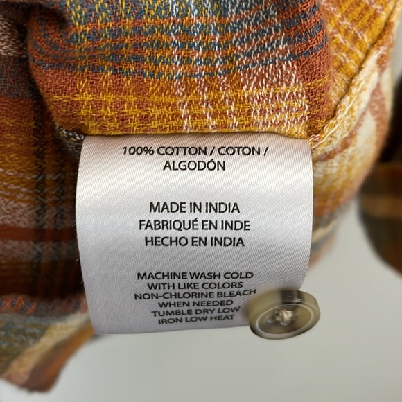 O’Neill Oversized Flannel Shirt size S - Picture 8 of 8